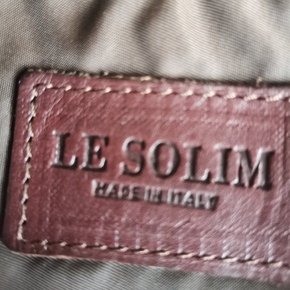 Le Solim Vintage Suede Bucket Bag - Italy Made - Picture 2 of 6